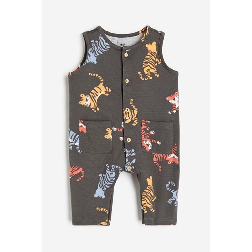 H & M - Kombinezon bez rękawów - Szary ze sklepu H&M w kategorii Odzież dla niemowląt - zdjęcie 171174859
