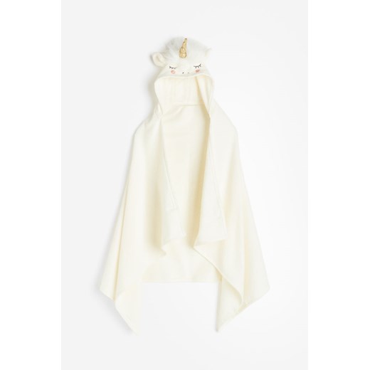 H & M - Ręcznik kąpielowy z kapturem - Biały H & M 70x130 H&M