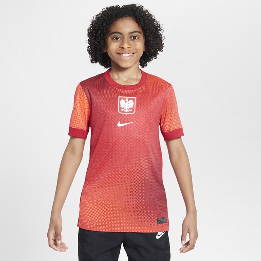Koszulka piłkarska dla dużych dzieci Nike Dri-FIT Polska Stadium 2024/25 (wersja Nike L Nike poland