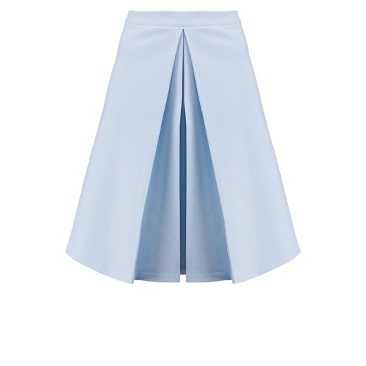 mint&berry Spódnica trapezowa light blue zalando  abstrakcyjne wzory