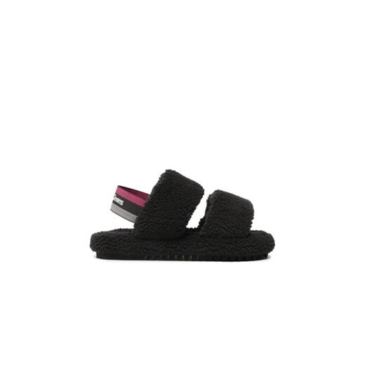 Tommy Jeans Kapcie Tj Winter Sandal 2D EN0EN02031 Czarny ze sklepu MODIVO w kategorii Kapcie damskie - zdjęcie 171177746