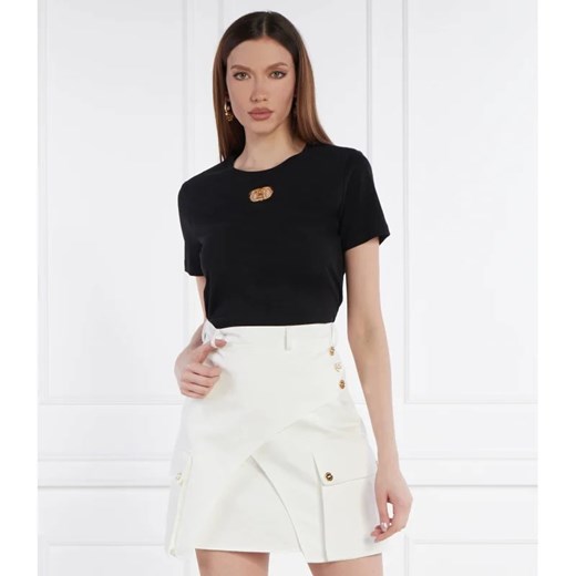 Elisabetta Franchi T-shirt | Slim Fit ze sklepu Gomez Fashion Store w kategorii Bluzki damskie - zdjęcie 171178749