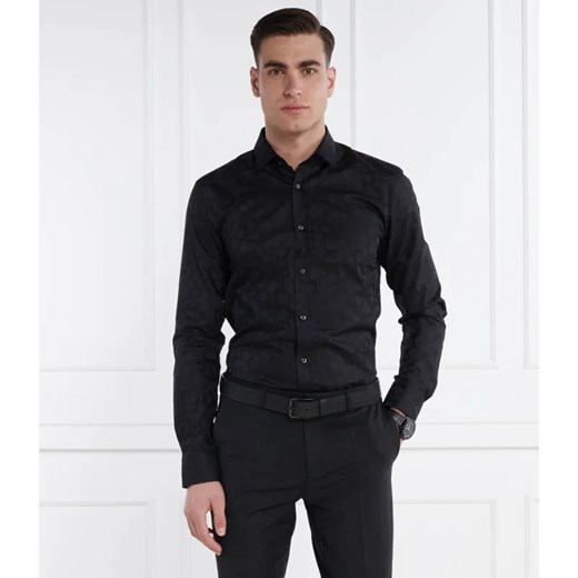 HUGO Koszula Elisha | Extra slim fit 42 okazja Gomez Fashion Store