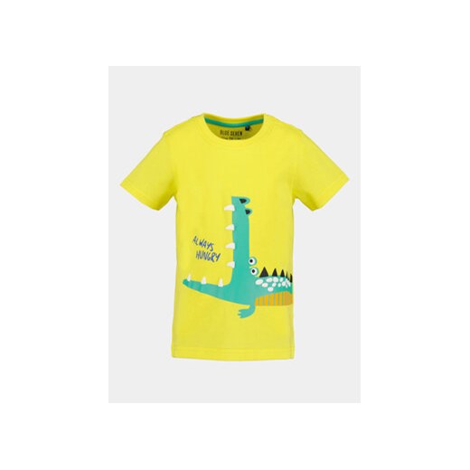 Blue Seven T-Shirt 802327 X Żółty Regular Fit ze sklepu MODIVO w kategorii T-shirty chłopięce - zdjęcie 171181088