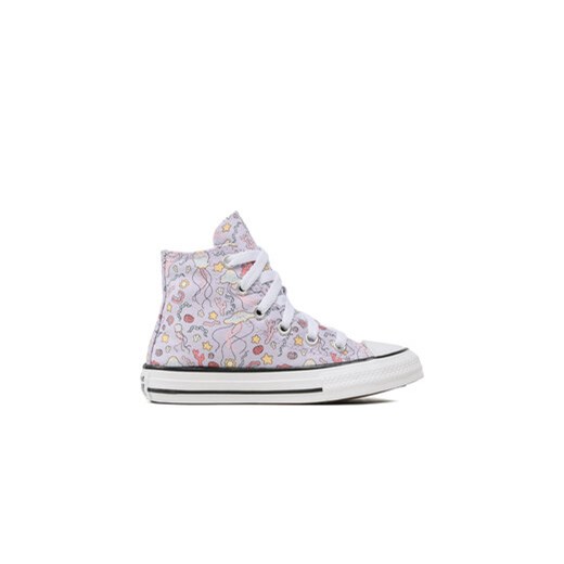 Converse Trampki Chuck Taylor All Star A03578C Fioletowy ze sklepu MODIVO w kategorii Trampki dziecięce - zdjęcie 171181287