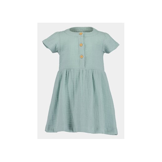 Blue Seven Sukienka letnia 919052 X Zielony Regular Fit ze sklepu MODIVO w kategorii Sukienki niemowlęce - zdjęcie 171181946