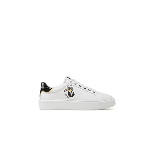 KARL LAGERFELD Sneakersy KL95223D Biały ze sklepu MODIVO w kategorii Trampki męskie - zdjęcie 171182296