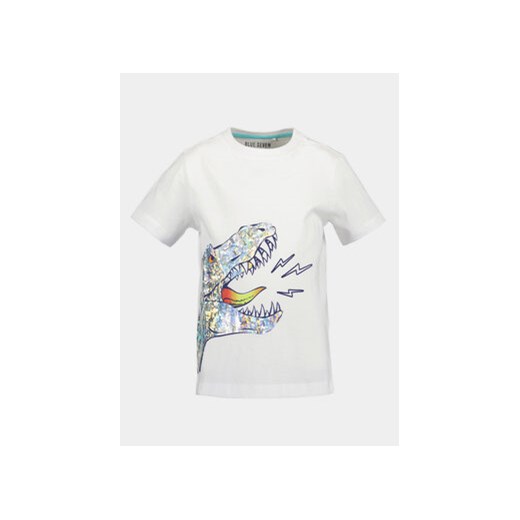 Blue Seven T-Shirt 802319 X Biały Regular Fit ze sklepu MODIVO w kategorii T-shirty chłopięce - zdjęcie 171182566