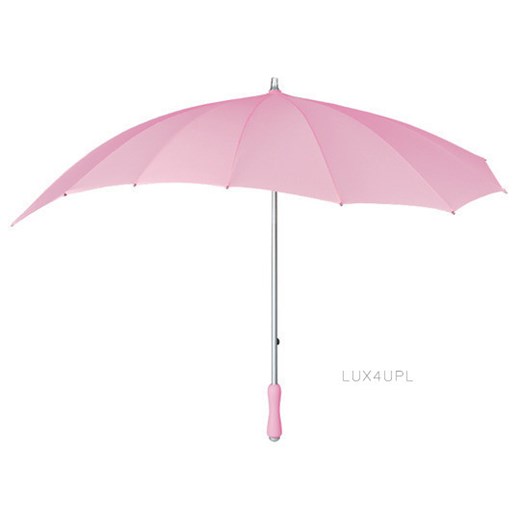Parasol serce Impliva - różowy lux4u-pl duży