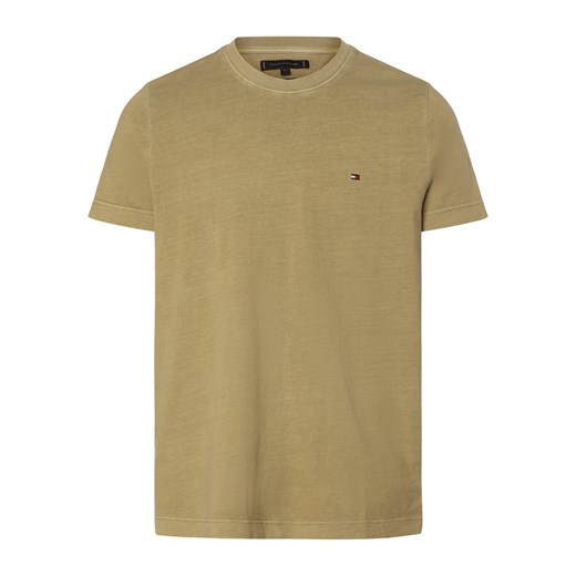 Tommy Hilfiger Koszulka męska Mężczyźni Bawełna trzcinowy jednolity ze sklepu vangraaf w kategorii T-shirty męskie - zdjęcie 171184136