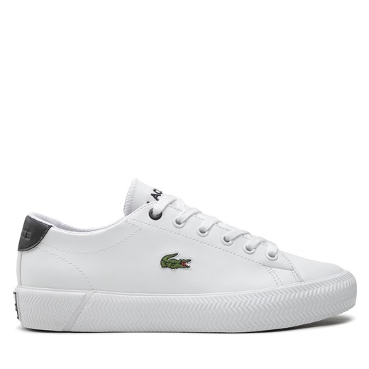 Tenisówki Lacoste Gripshot 0121 1 Cuj 7-42CUJ0001147 Biały ze sklepu eobuwie.pl w kategorii Trampki dziecięce - zdjęcie 171184267