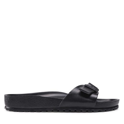 Klapki Birkenstock Madrid 0128161 Black ze sklepu eobuwie.pl w kategorii Buty męskie - zdjęcie 171184457