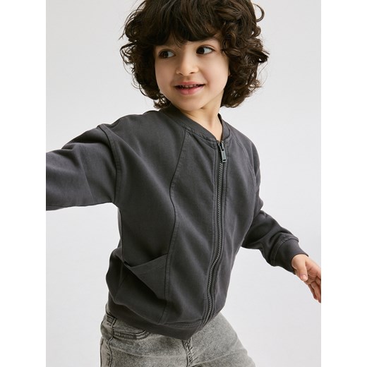 Reserved - Bluza oversize z efektem sprania - ciemnoszary ze sklepu Reserved w kategorii Bluzy chłopięce - zdjęcie 171185126