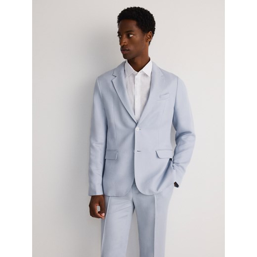 Marynarka męska Reserved elegancka niebieska 