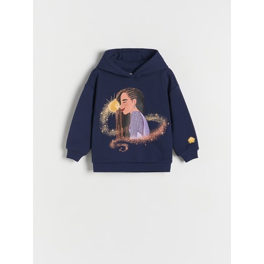 Reserved - Bluza Wish - granatowy ze sklepu Reserved w kategorii Bluzy dziewczęce - zdjęcie 171188179