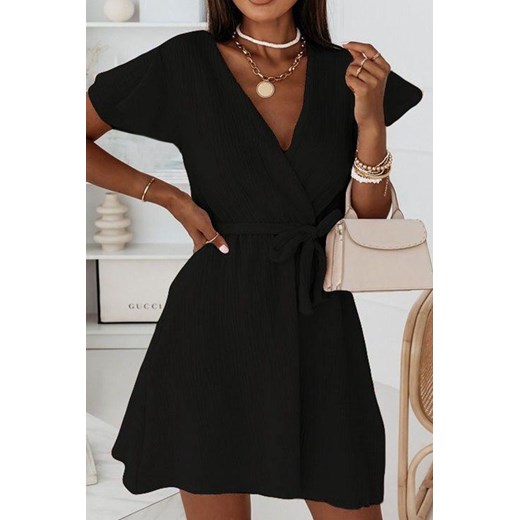 Sukienka LORSETA BLACK ze sklepu Ivet Shop w kategorii Sukienki - zdjęcie 171188817
