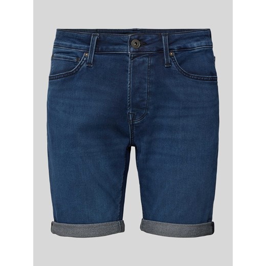 Szorty jeansowe o kroju regular fit z 5 kieszeniami ze sklepu Peek&Cloppenburg  w kategorii Spodenki męskie - zdjęcie 171188968