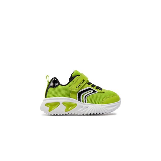 Geox Sneakersy J Assister Boy J45DZC 014CE C3707 M Zielony ze sklepu MODIVO w kategorii Buty sportowe dziecięce - zdjęcie 171189399