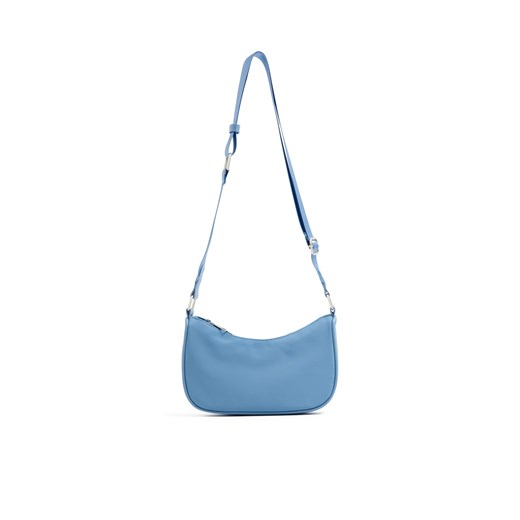 Cropp - Mała niebieska torebka - niebieski ze sklepu Cropp w kategorii Torebki bagietki - zdjęcie 171189605