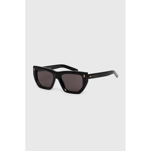 Gucci okulary przeciwsłoneczne damskie kolor czarny GG1520S Gucci 53 ANSWEAR.com