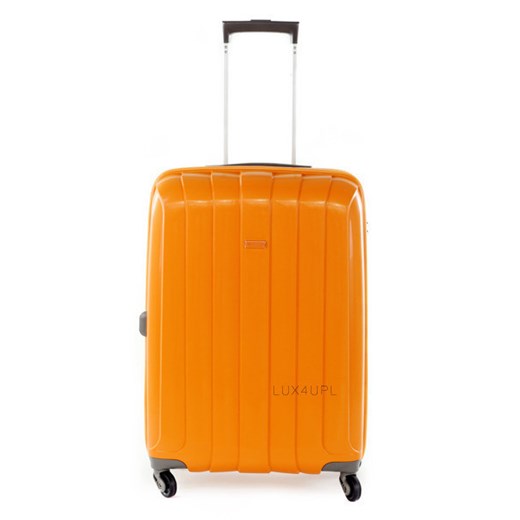 Walizka 65L średnia na kółkach Puccini PP006 - Pomarańczowy lux4u-pl elegancki