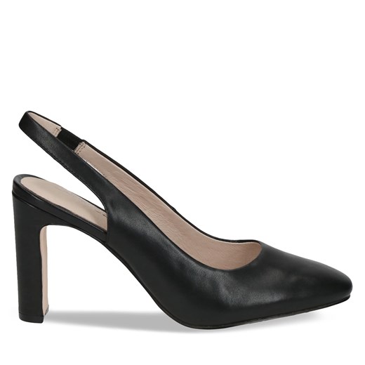 Sandały Caprice 9-29601-20 Czarny ze sklepu eobuwie.pl w kategorii Czółenka - zdjęcie 171192208