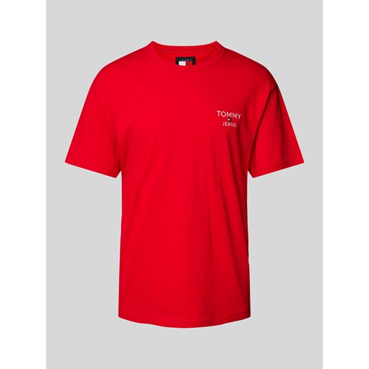 T-shirt z wyhaftowanym logo ze sklepu Peek&Cloppenburg  w kategorii T-shirty męskie - zdjęcie 171192997