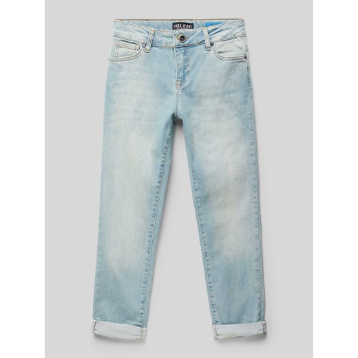 Jeansy o kroju skinny fit z 5 kieszeniami model ‘BALBOA’ ze sklepu Peek&Cloppenburg  w kategorii Spodnie chłopięce - zdjęcie 171193007