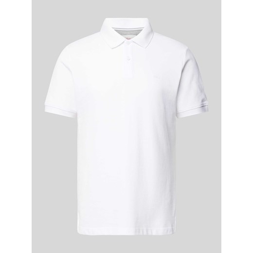 T-shirt męski biały S.Oliver Black Label z krótkim rękawem 