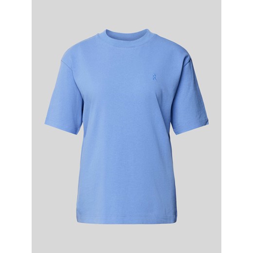 T-shirt z bawełny ekologicznej model ‘TARJAA’ ze sklepu Peek&Cloppenburg  w kategorii Bluzki damskie - zdjęcie 171193315