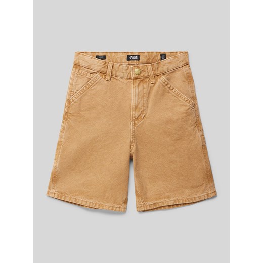 Szorty o luźnym kroju model ‘TONY’ ze sklepu Peek&Cloppenburg  w kategorii Spodenki chłopięce - zdjęcie 171193335