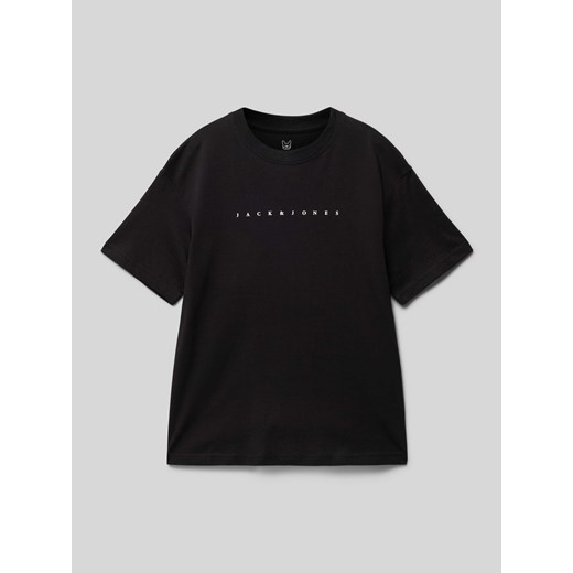 T-shirt z nadrukiem z logo model ‘ESTAR’ ze sklepu Peek&Cloppenburg  w kategorii T-shirty chłopięce - zdjęcie 171193358