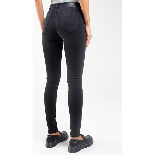 BIG STAR Dżinsy "Ariana" - Slim fit - w kolorze czarnym W28/L32 okazyjna cena Limango Polska