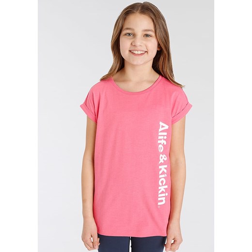 alife and kickin Koszulka w kolorze różowym ze sklepu Limango Polska w kategorii Bluzki dziewczęce - zdjęcie 171194968