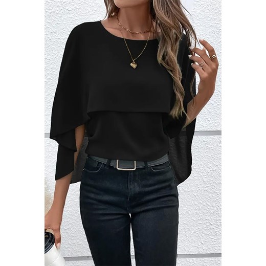 Bluzka ELDENTA BLACK ze sklepu Ivet Shop w kategorii Bluzki damskie - zdjęcie 171196956