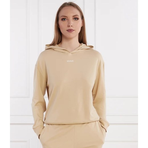 Bluza damska beżowa Hugo Boss na wiosnę