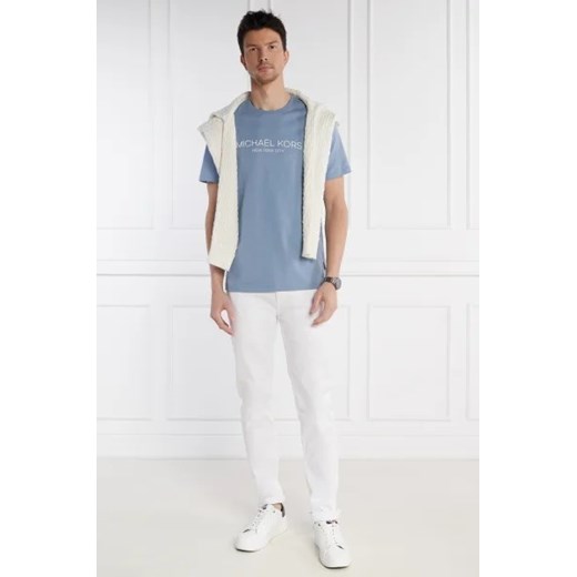 T-shirt męski Michael Kors z krótkim rękawem z napisami
