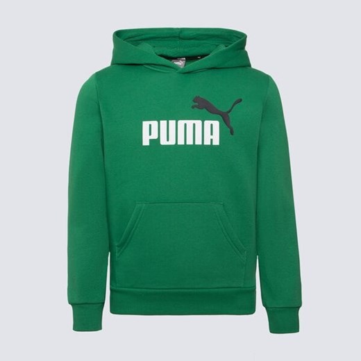 puma bluza z kapturem ess+ 2 col big logo fl b 586987 76 ze sklepu 50style.pl w kategorii Bluzy chłopięce - zdjęcie 171200687