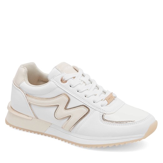 Białe buty sportowe damskie Mexx sneakersy sznurowane 