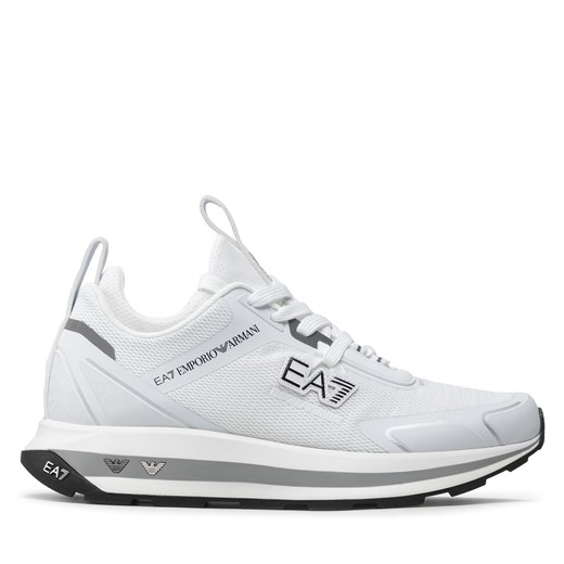Sneakersy EA7 Emporio Armani X8X089 XK234 Q292 White/High Rise 42 wyprzedaż eobuwie.pl