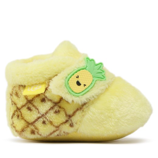 Kapcie Ugg I Bixbee Pineapple Stuffie 1138614I Żółty ze sklepu eobuwie.pl w kategorii Buciki niemowlęce - zdjęcie 171203638