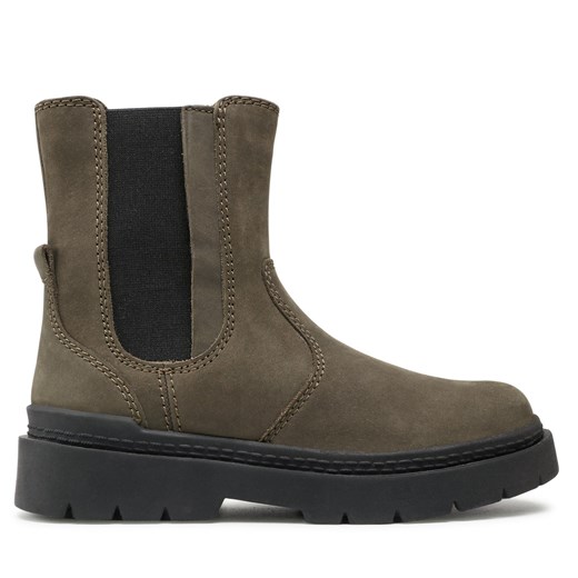 Kozaki Lasocki Young CI12-LY-03 Khaki 33 eobuwie.pl