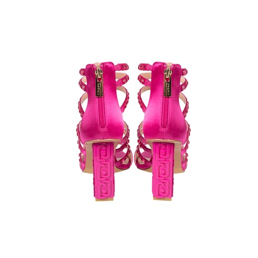 Różowe sandały damskie Liu Jo z klamrą 