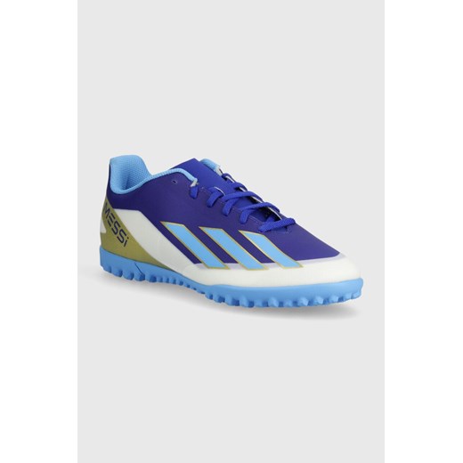 adidas Performance obuwie piłkarskie turfy X Crazyfast Club kolor niebieski 45 1/3 ANSWEAR.com