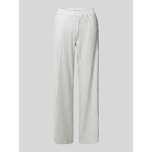 Spodnie rozkloszowane z elastycznym pasem model ‘PAM’ ze sklepu Peek&Cloppenburg  w kategorii Spodnie damskie - zdjęcie 171205778