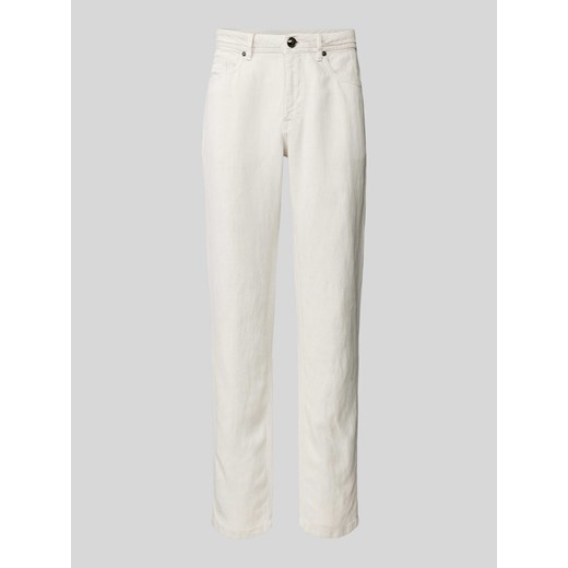 Jeansy o kroju modern fit z 5 kieszeniami model ‘Fortres’ ze sklepu Peek&Cloppenburg  w kategorii Spodnie męskie - zdjęcie 171205869