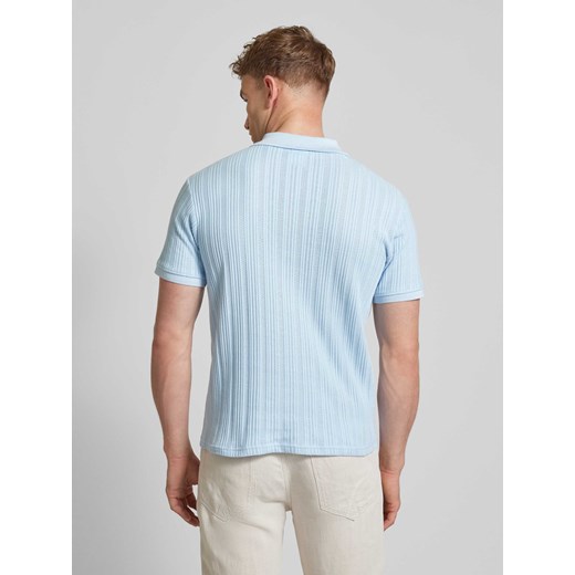 Koszulka polo z krótką listwą guzikową model ‘JADEN’ Selected Homme XL Peek&Cloppenburg 