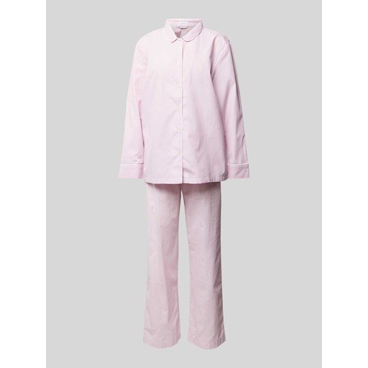 Piżama z listwą guzikową ze sklepu Peek&Cloppenburg  w kategorii Piżamy damskie - zdjęcie 171206037