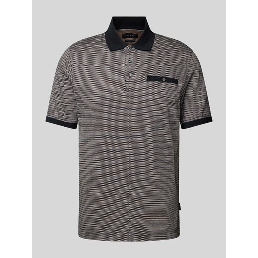 Koszulka polo z obszyciem w kontrastowym kolorze ze sklepu Peek&Cloppenburg  w kategorii T-shirty męskie - zdjęcie 171206047