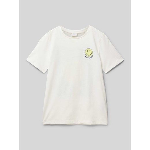 T-shirt z nadrukowanym motywem ze sklepu Peek&Cloppenburg  w kategorii T-shirty chłopięce - zdjęcie 171206178